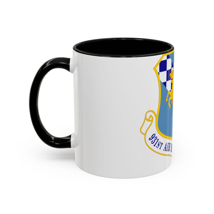 931 Air Refueling Wing AFRC (U.S. Air Force) Accent Coffee Mug