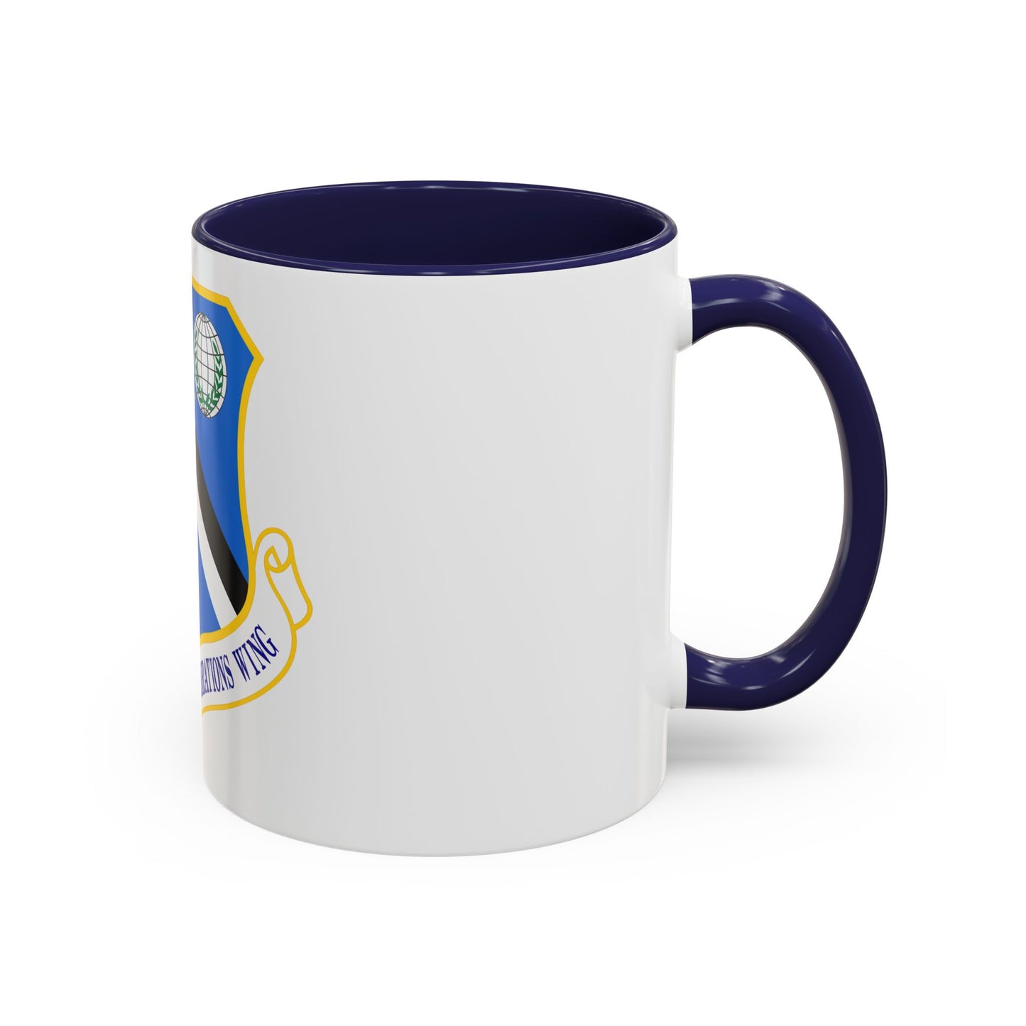 93d Air Ground Operations Wing Emblem (U.S. Air Force) Accent Coffee Mug