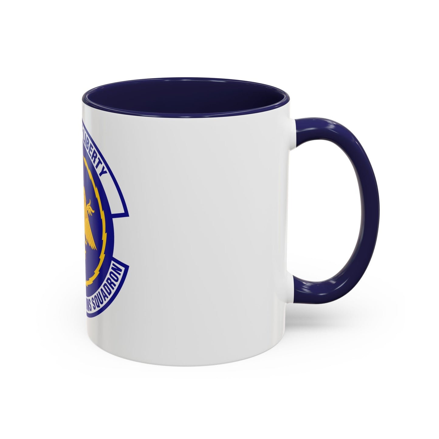 673d Communications Squadron (U.S. Air Force) Accent Coffee Mug