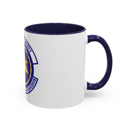 673d Communications Squadron (U.S. Air Force) Accent Coffee Mug
