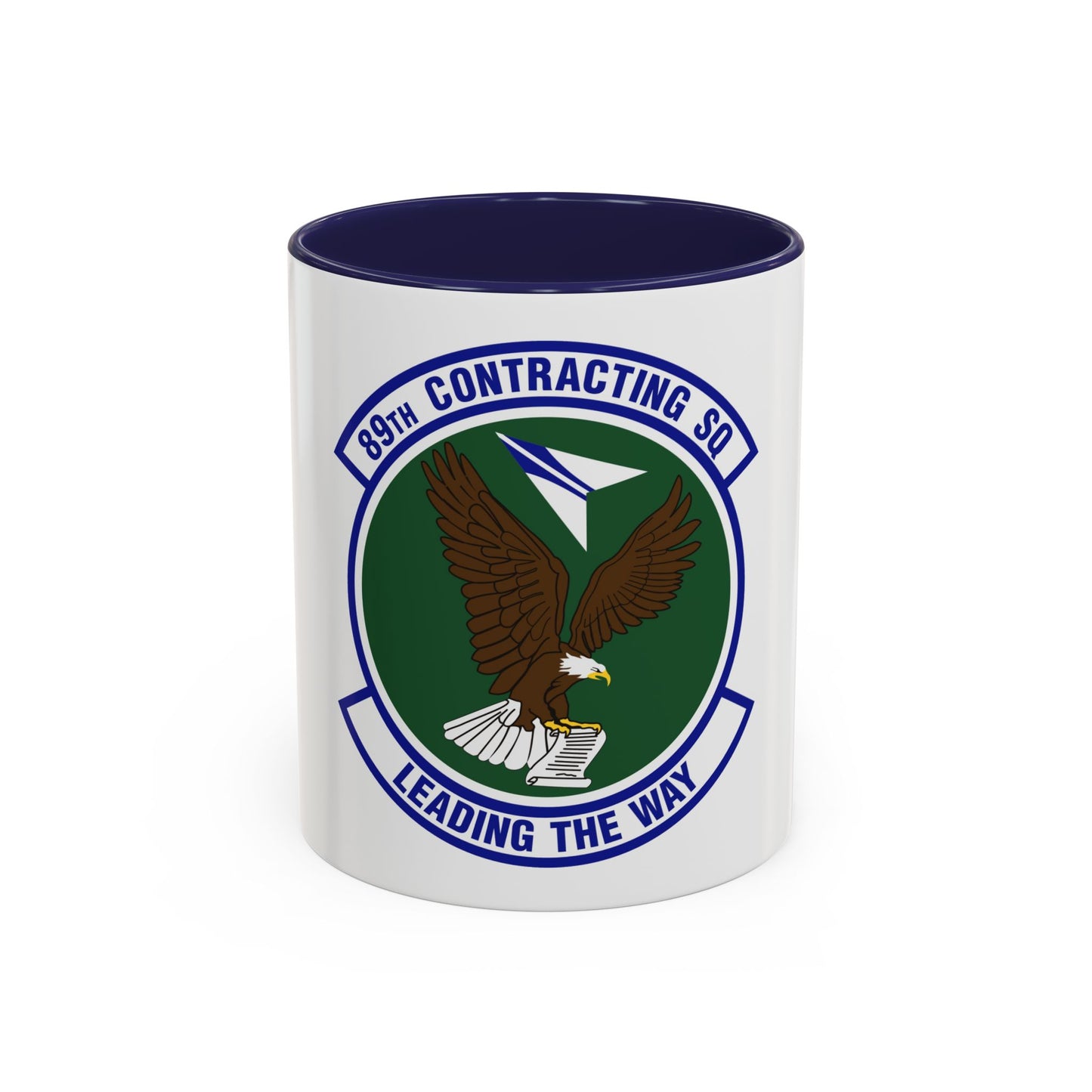 89th Contracting Squadron (U.S. Air Force) Accent Coffee Mug