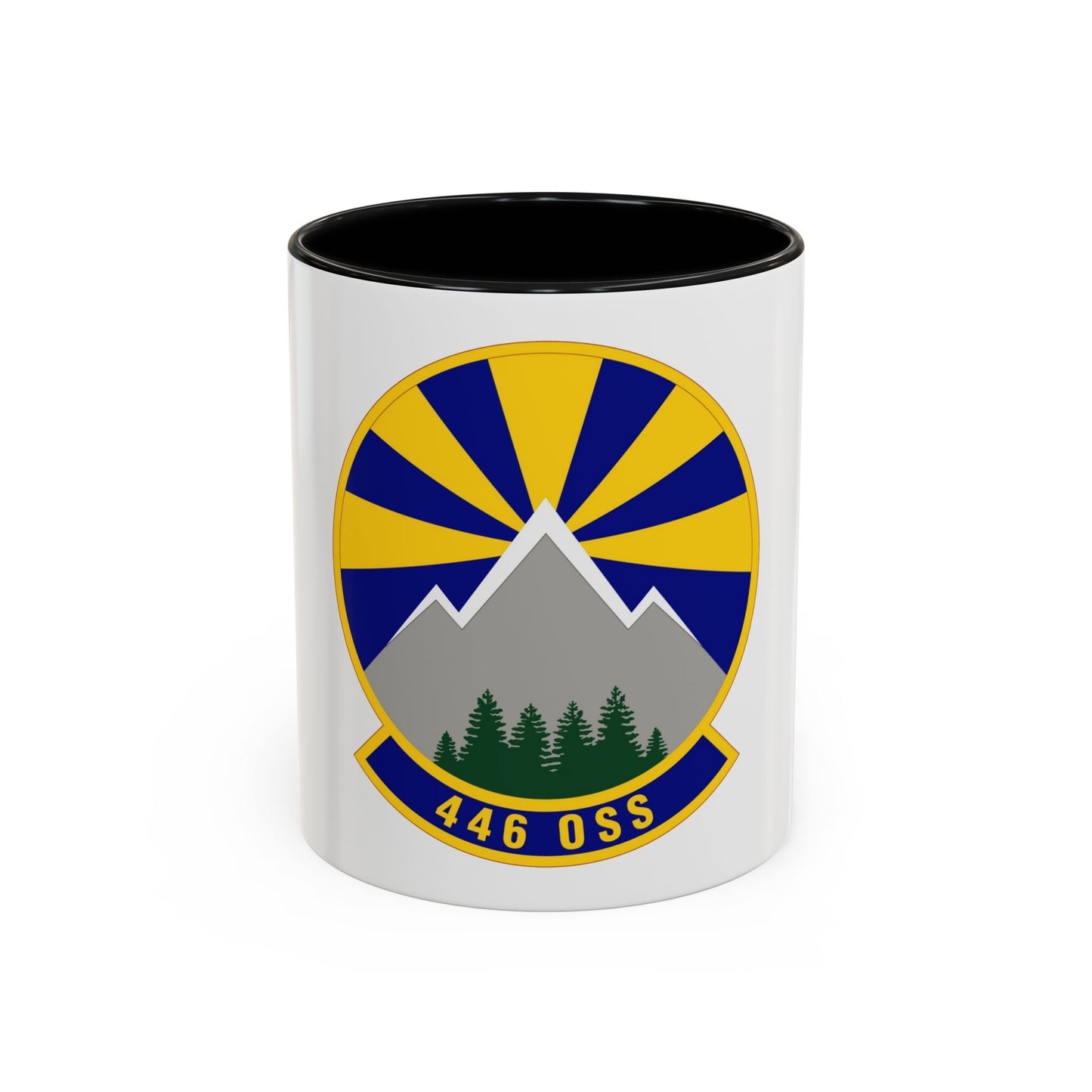446 Operations Support Squadron (U.S. Air Force) Accent Coffee Mug
