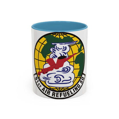 91st Air Refueling Squadron (U.S. Air Force) Accent Coffee Mug