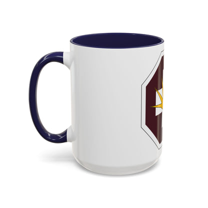 8 Medical Brigade (U.S. Army) Accent Coffee Mug