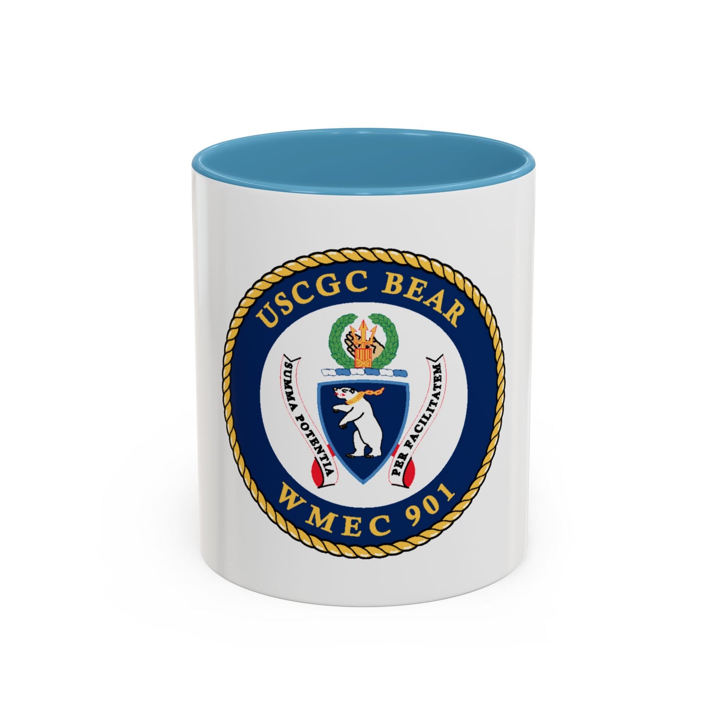 USCGC Bear WMEC 901 (U.S. Coast Guard) Accent Coffee Mug