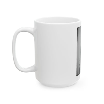 Portrait Of Commodore William D. Porter, Officer Of The Federal Navy (U.S. Civil War) White Coffee Mug