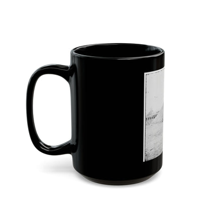Aiken's Landing, Virginia (Vicinity). Battery Abbot, Fort Brady. (Battery Named For Col. Henry L. Abbot, 1st Conn. H. Artillery) (U.S. Civil War) Black Coffee Mug