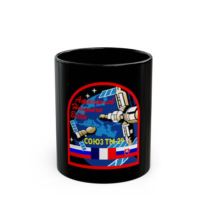 Soyuz TM-29 (Soyuz Programme) Black Coffee Mug