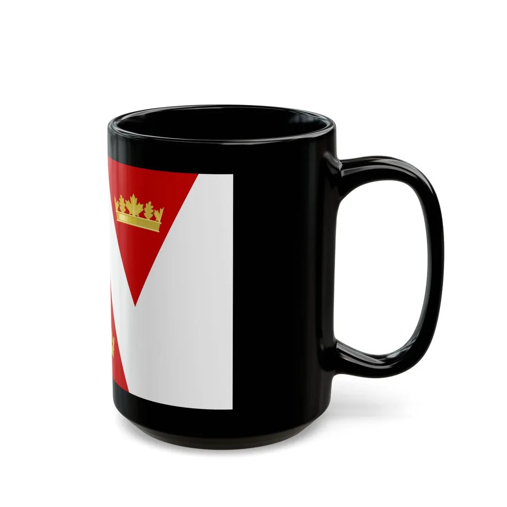 Flag of Wellington Ontario Canada - Black Coffee Mug-Go Mug Yourself