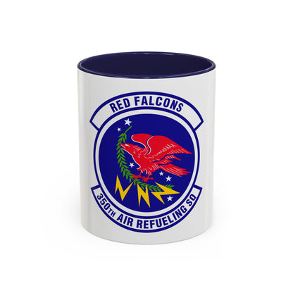 350 Air Refueling Squadron AMC (U.S. Air Force) Accent Coffee Mug