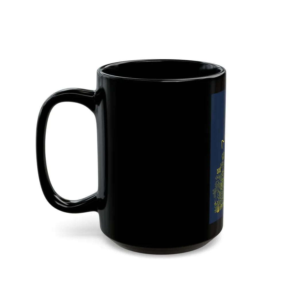 Canadian Passport - Black Coffee Mug-Go Mug Yourself