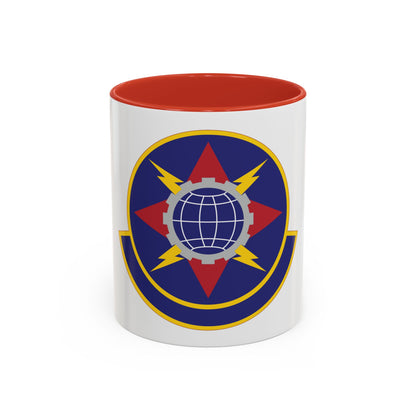 578 Software Engineering Squadron AFMC (U.S. Air Force) Accent Coffee Mug