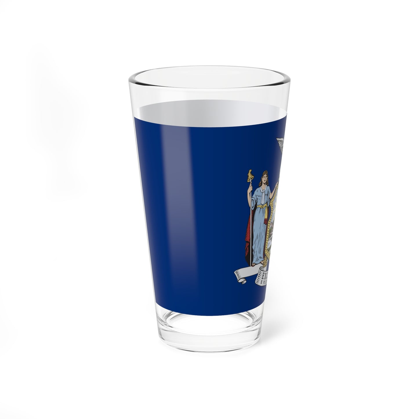 Flag of New York alternative (United States) Pint Glass 16oz