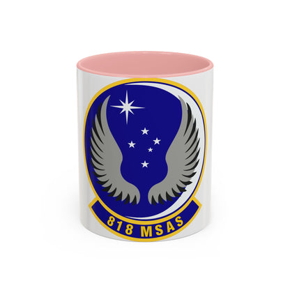 818th Mobility Support Advisory Squadron (U.S. Air Force) Accent Coffee Mug