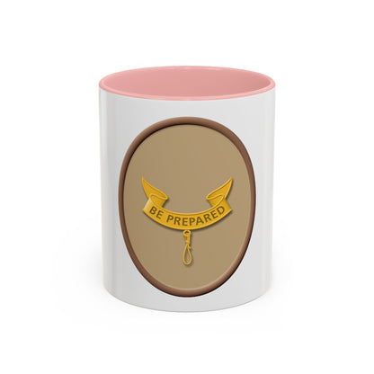 Second Class (Boy Scout Merit Badge) Accent Coffee Mug