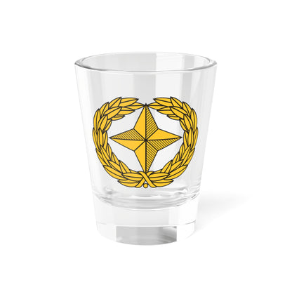 Jääkäriprikaatin joukko-osastotunnus (Finland) (Coat of Arms) Shot Glass 1.5oz