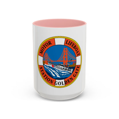 USCG Motor Lifeboat Station Golden Gate (U.S. Coast Guard) Accent Coffee Mug