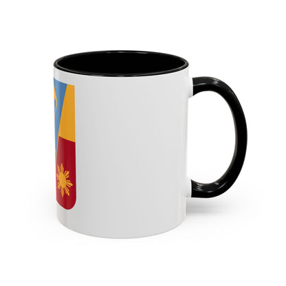 674th Airborne Field Artillery Battalion v2 (U.S. Army) Accent Coffee Mug