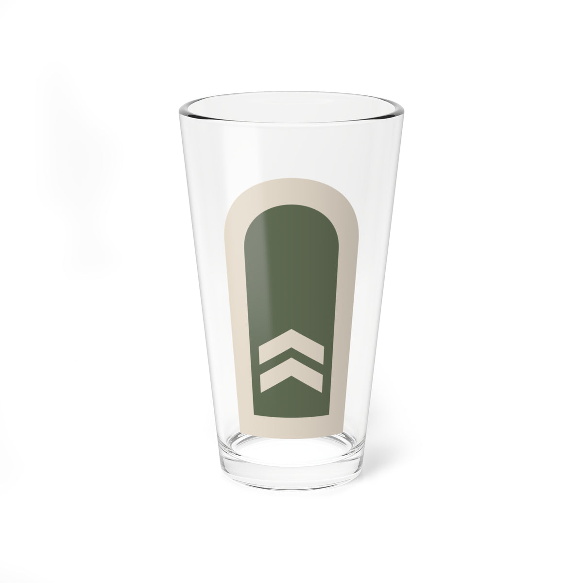 Dienstgrad Bundeswehr Heer 141 Oberfeldwebel (Germany) (Military Rank) Pint Glass 16oz