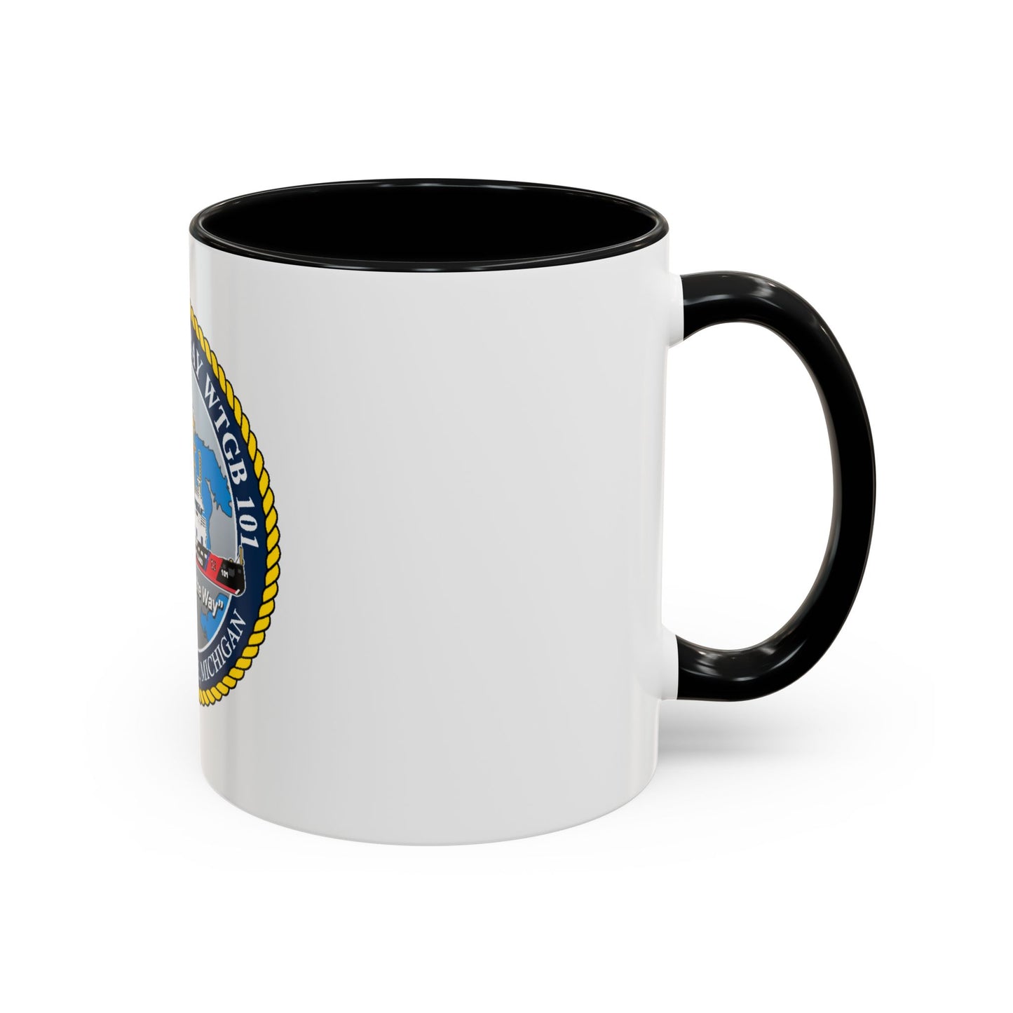 USCG Katmai Bay WTGB 101 (U.S. Coast Guard) Accent Coffee Mug