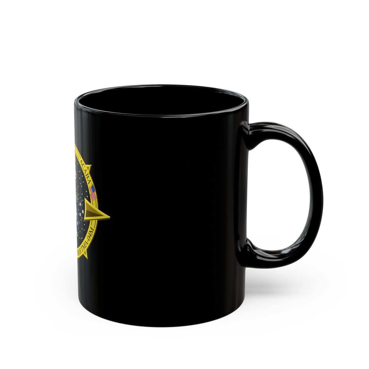 Soyuz TMA-04M (Soyuz Programme) Black Coffee Mug