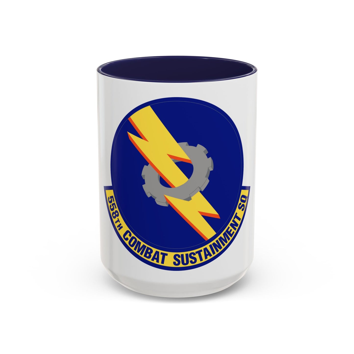 558th Combat Sustainment Squadron (U.S. Air Force) Accent Coffee Mug