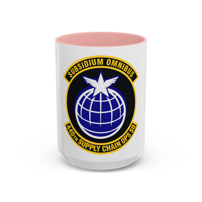 440th Supply Chain Operations Squadron (U.S. Air Force) Accent Coffee Mug