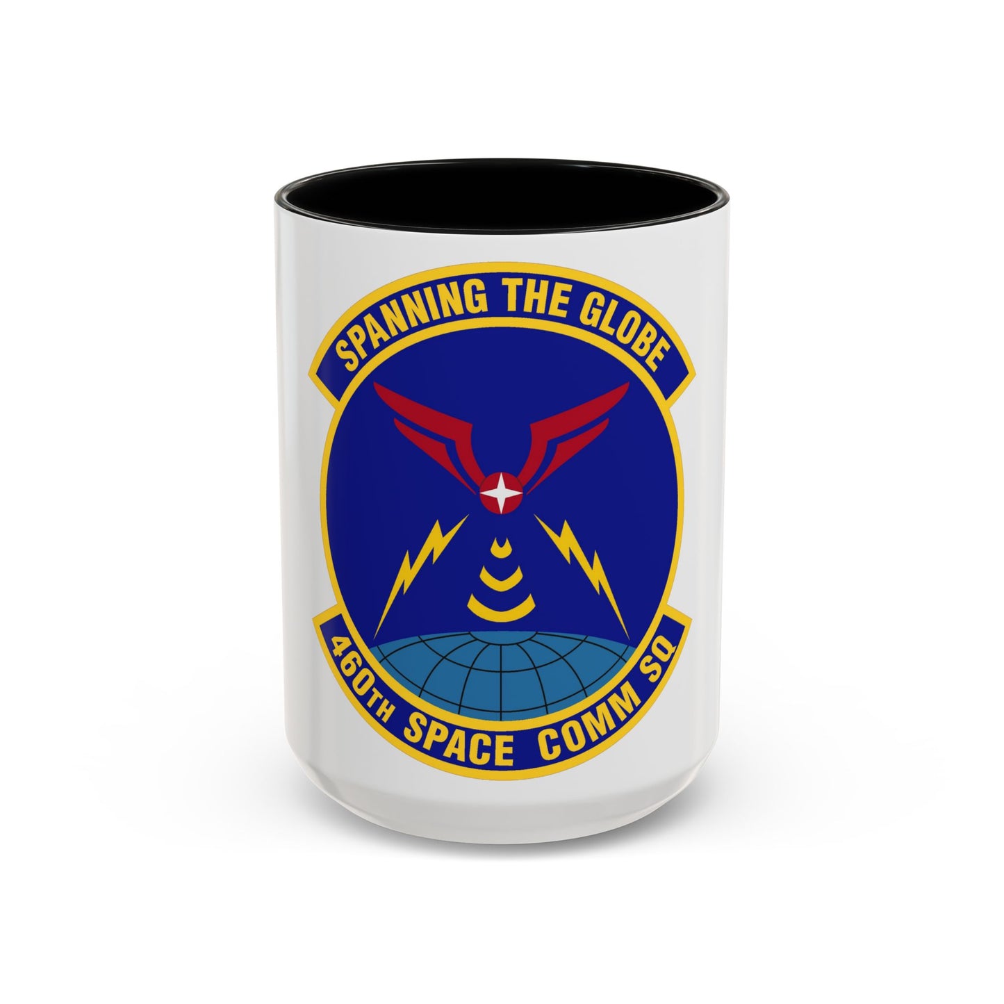 460th Space Communications Squadron (U.S. Air Force) Accent Coffee Mug