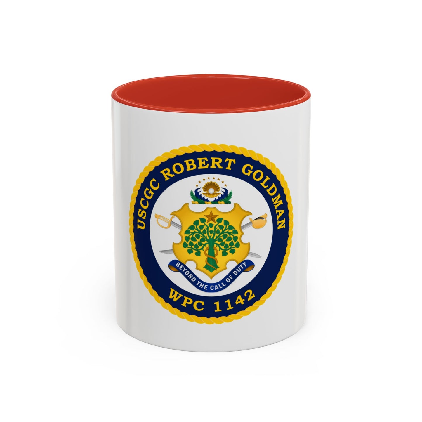 USCGC Robert Goldman WPC 1142 (U.S. Coast Guard) Accent Coffee Mug
