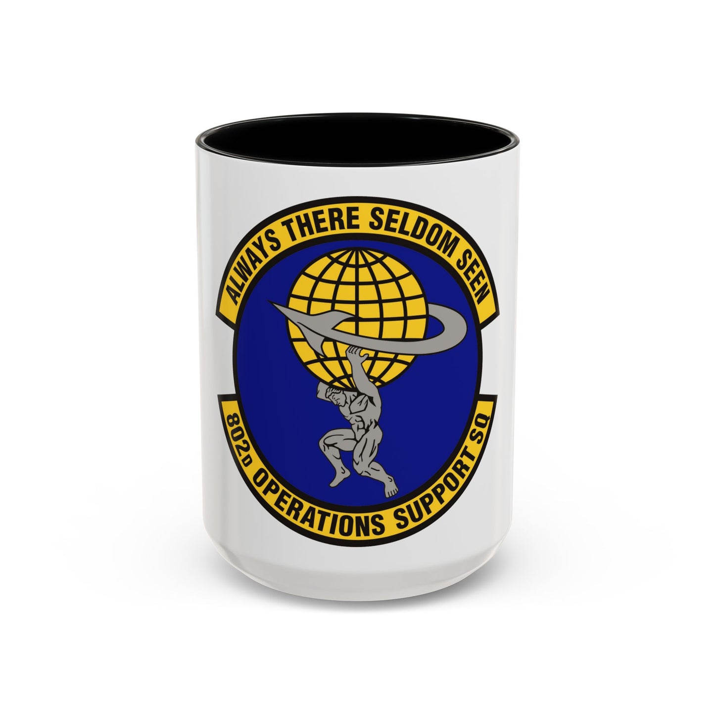 802d Operations Support Squadron (U.S. Air Force) Accent Coffee Mug