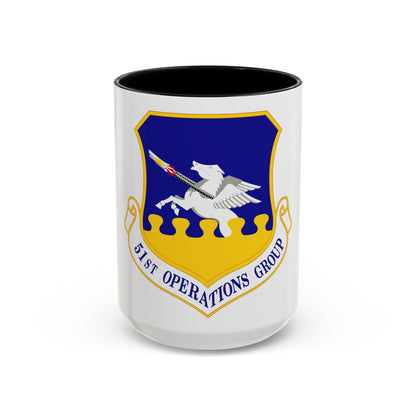 51st Operations Group (U.S. Air Force) Accent Coffee Mug