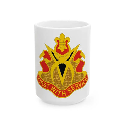 589th Brigade Support Battalion (U.S. Army) White Coffee Mug 15oz - Go Mug Yourself