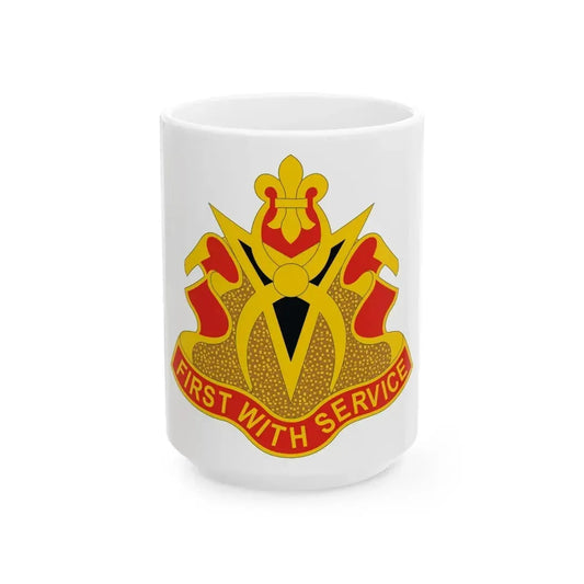 589th Brigade Support Battalion (U.S. Army) White Coffee Mug 15oz - Go Mug Yourself