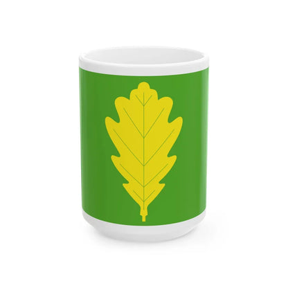 Flag of Eigersund Rogaland Norway - White Coffee Mug-15oz-Go Mug Yourself