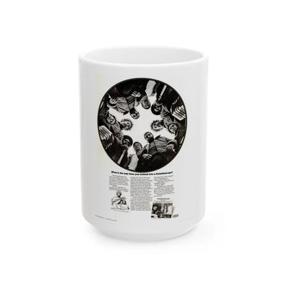 Kaleidoscope 1969 (Music Poster) White Coffee Mug-15oz-Go Mug Yourself