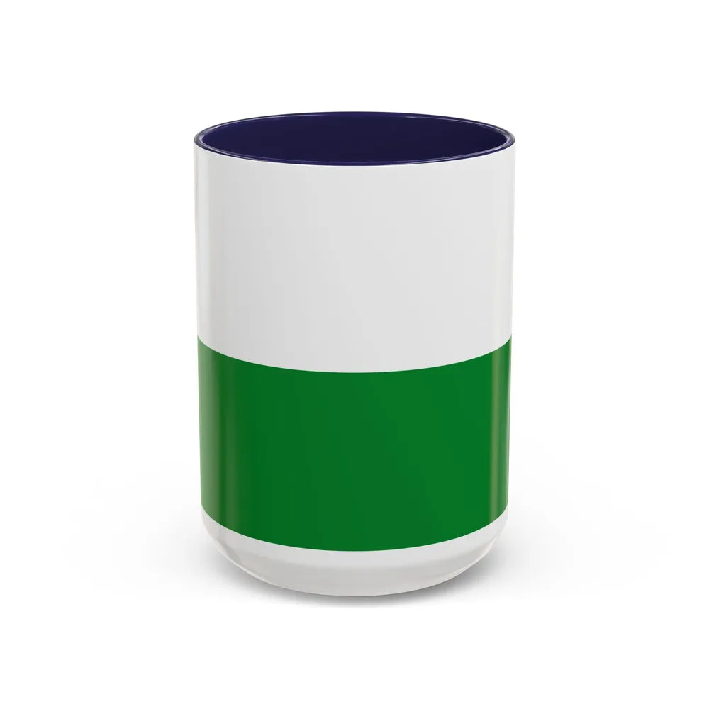 Flag of Esmeraldas Ecuador - Accent Coffee Mug-15oz-Navy-Go Mug Yourself