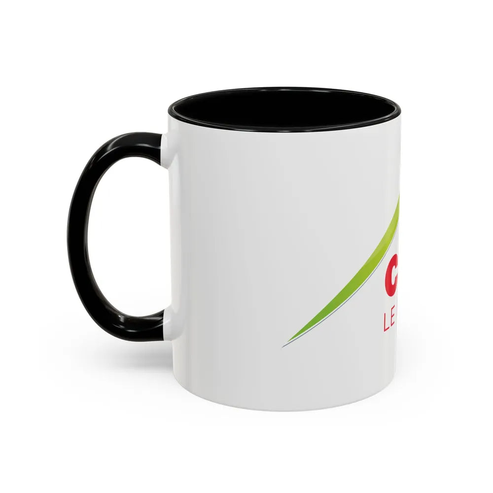 Flag of Cantal France - Accent Coffee Mug-Go Mug Yourself