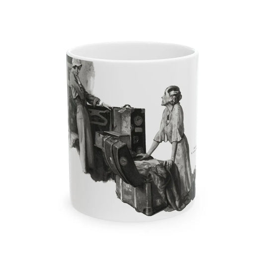 Black Sheep, Black Sheep (Pt. 1-2), Cosmopolitan, November 1932 - White Coffee Mug-11oz-Go Mug Yourself