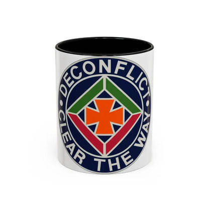 58th Air Traffic Control Battalion (U.S. Army) Accent Coffee Mug 11oz Black - Go Mug Yourself