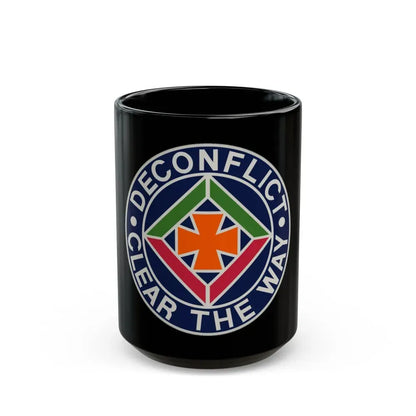 58th Air Traffic Control Battalion (U.S. Army) Black Coffee Mug 15oz - Go Mug Yourself