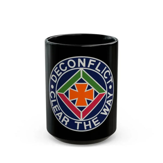 58th Air Traffic Control Battalion (U.S. Army) Black Coffee Mug 15oz - Go Mug Yourself