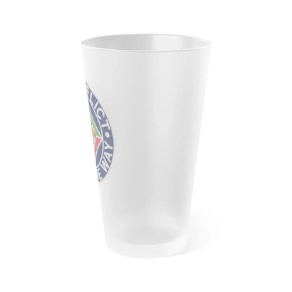 58th Air Traffic Control Battalion (U.S. Army) Frosted Pint Glass 16oz - Go Mug Yourself
