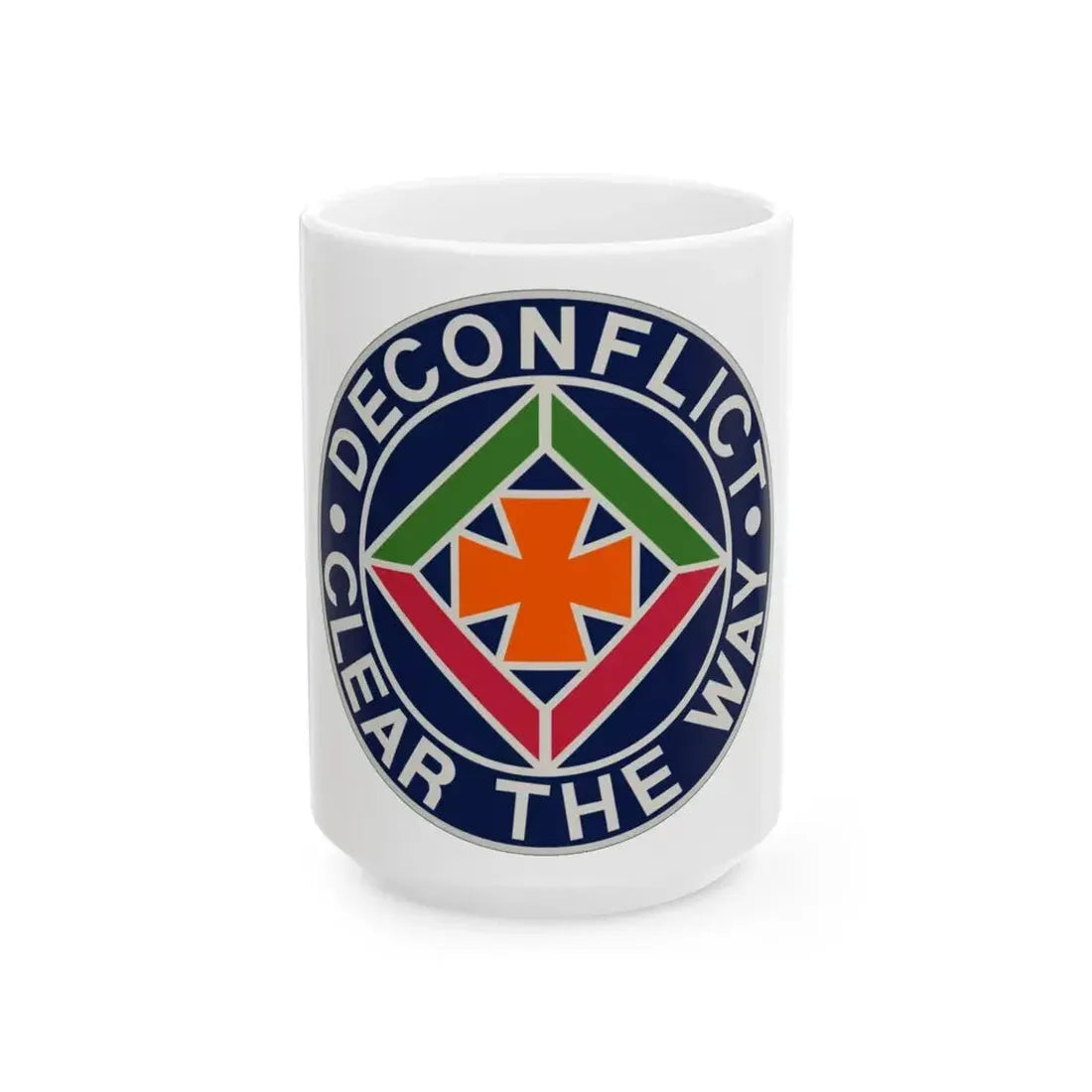 58th Air Traffic Control Battalion (U.S. Army) White Coffee Mug 15oz - Go Mug Yourself