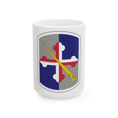 58th Infantry Brigade SSI (U.S. Army) White Coffee Mug 15oz - Go Mug Yourself