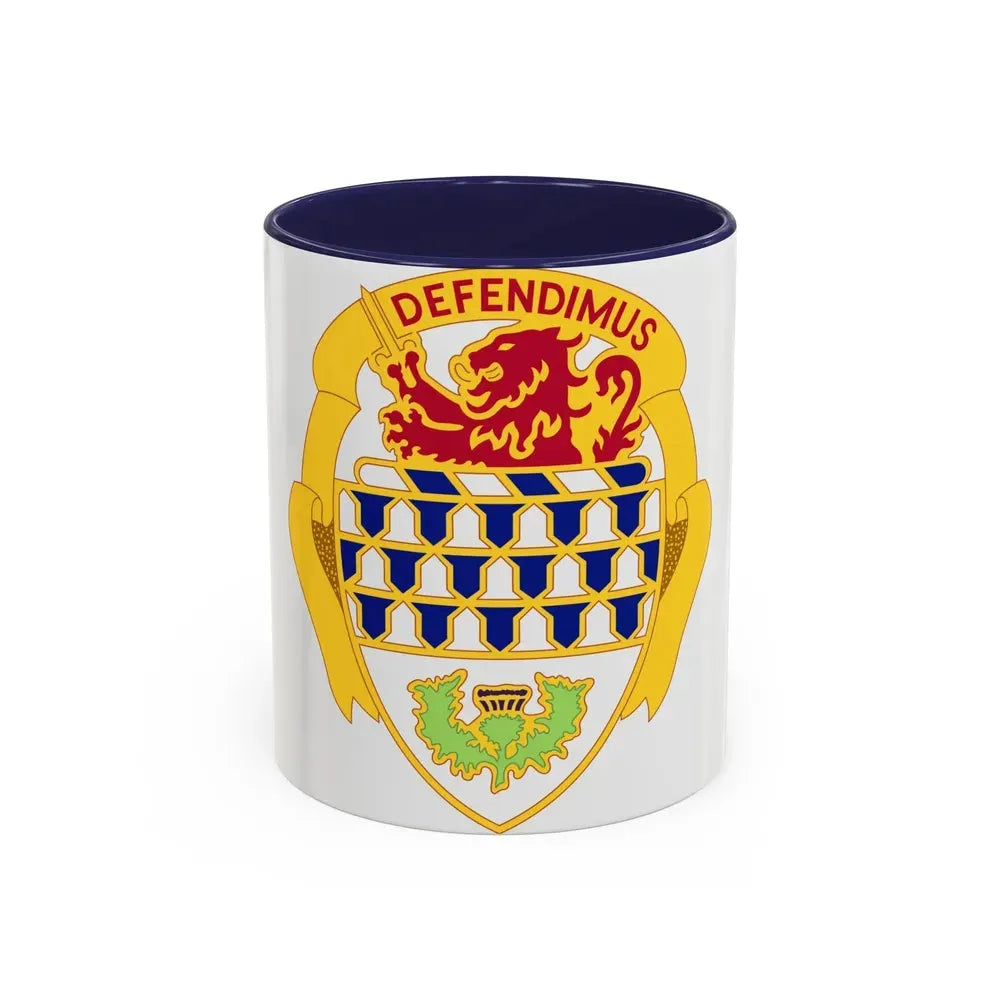 59 Air Defense Artillery Regiment (U.S. Army) Accent Coffee Mug 11oz Navy - Go Mug Yourself