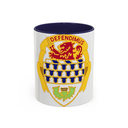 59 Air Defense Artillery Regiment (U.S. Army) Accent Coffee Mug 11oz Navy - Go Mug Yourself