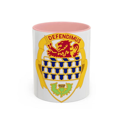 59 Air Defense Artillery Regiment (U.S. Army) Accent Coffee Mug 11oz Pink - Go Mug Yourself
