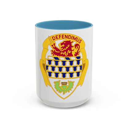 59 Air Defense Artillery Regiment (U.S. Army) Accent Coffee Mug 15oz Light Blue - Go Mug Yourself