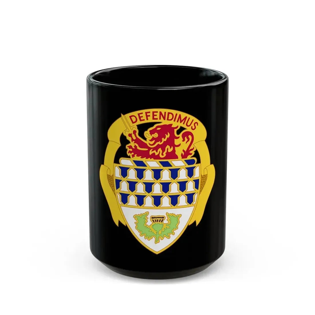 59 Air Defense Artillery Regiment (U.S. Army) Black Coffee Mug - Go Mug Yourself