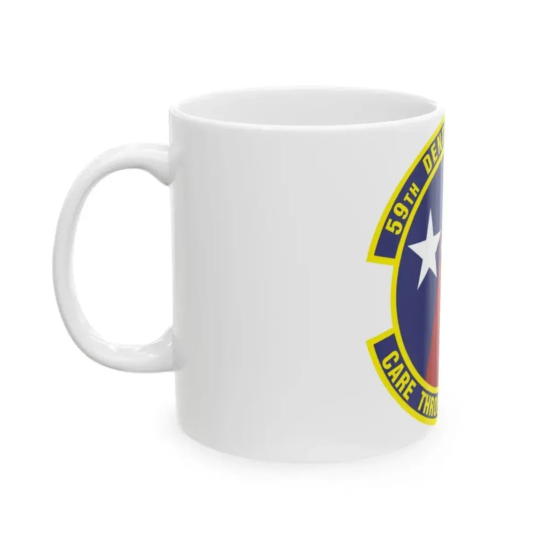 59 Dental Squadron AETC (U.S. Air Force) White Coffee Mug - Go Mug Yourself